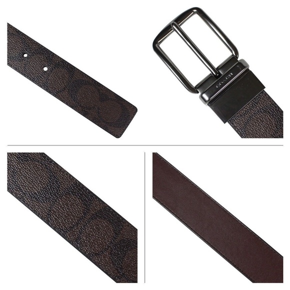 Coach Mens F64839 Cut to Size Reversible Belt - Picture 4 of 4